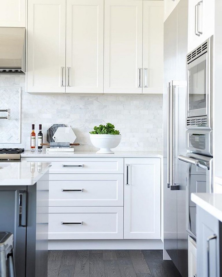 20+ Amazing White Shaker Cabinets Kitchen Ideas - Page 3 of 20