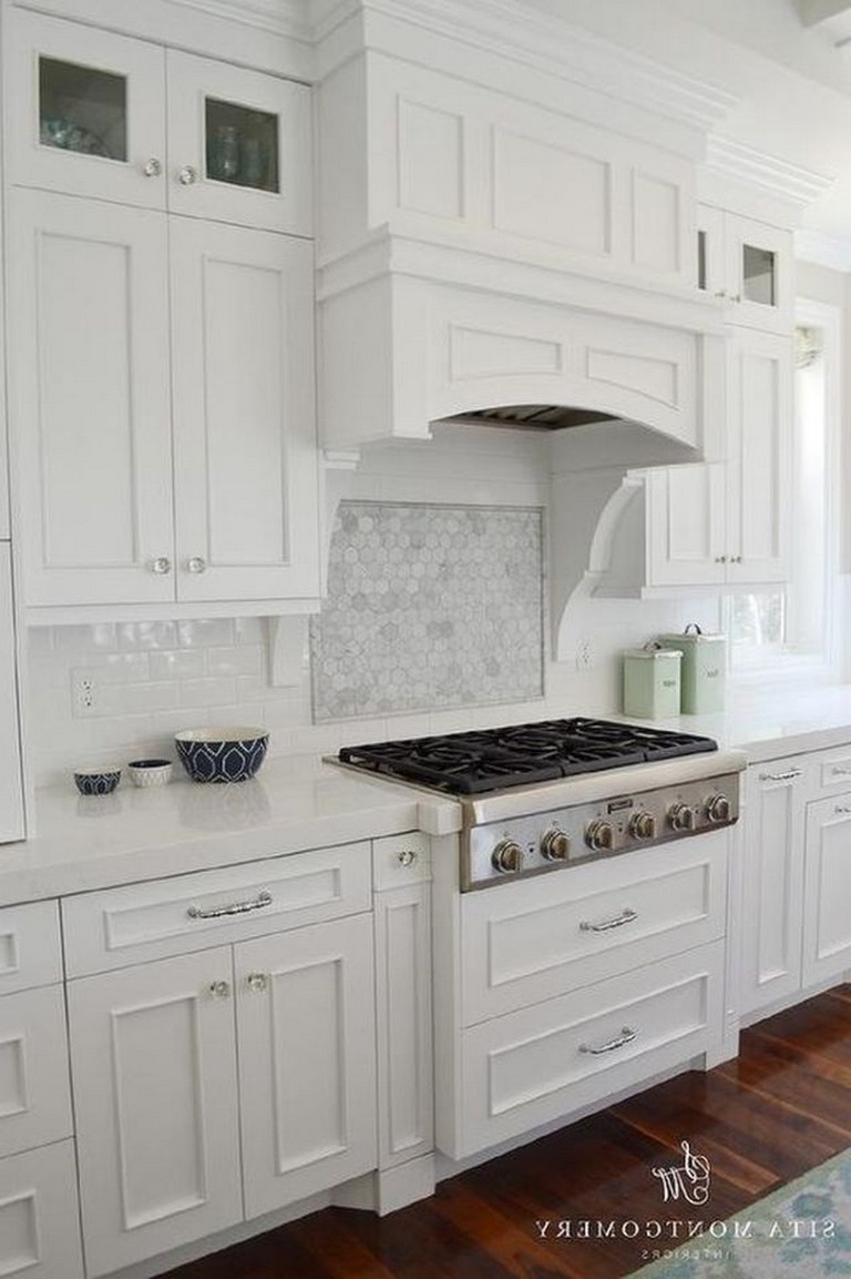 70 Stunning White Cabinets Kitchen Backsplash Decor Ideas Page 3 Of 72
